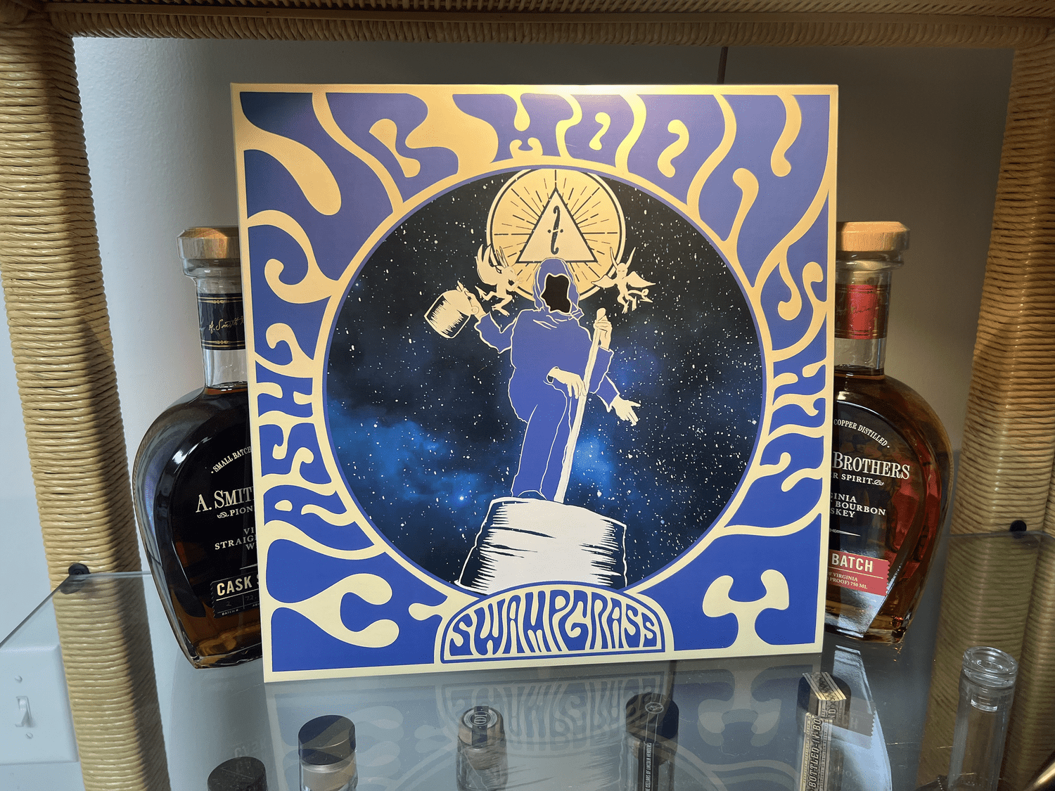 Swamp Grass - Washtub Moonshine (Recycled Blue Wax) — Any Thing